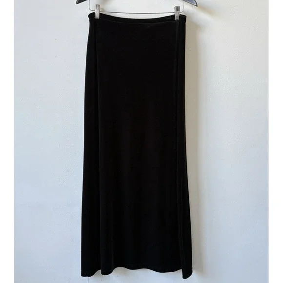 Express Set Women Medium Soft Velvet Top & Maxi Skirt Whimsigoth Dark Fairy Y2K - Picture 4 of 12